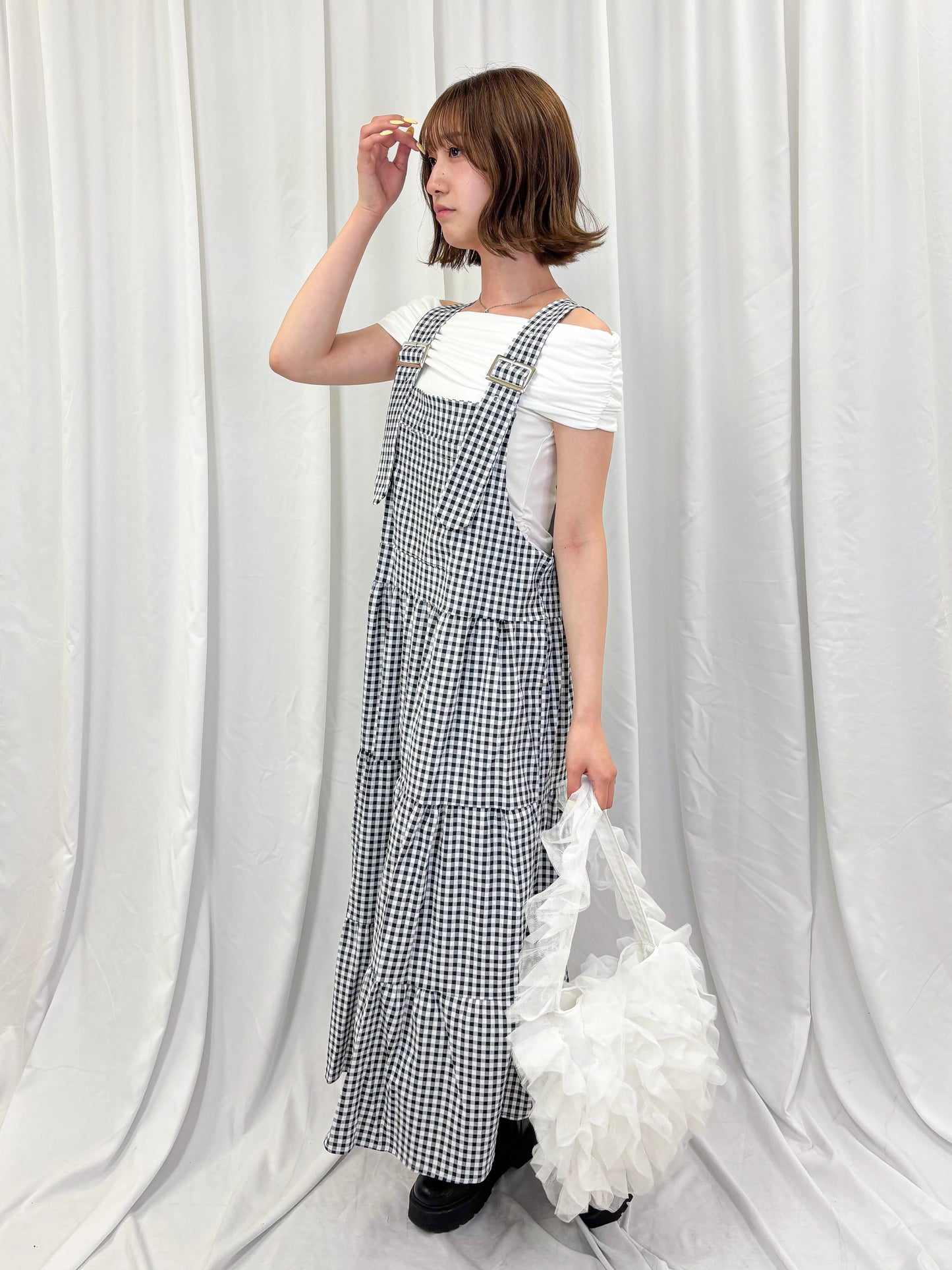 【Official限定価格】ギンガムチェックワンピース