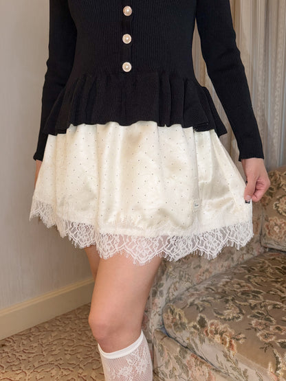 Satin Sparkle Skirt
