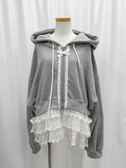Romantic Lace Hoodie