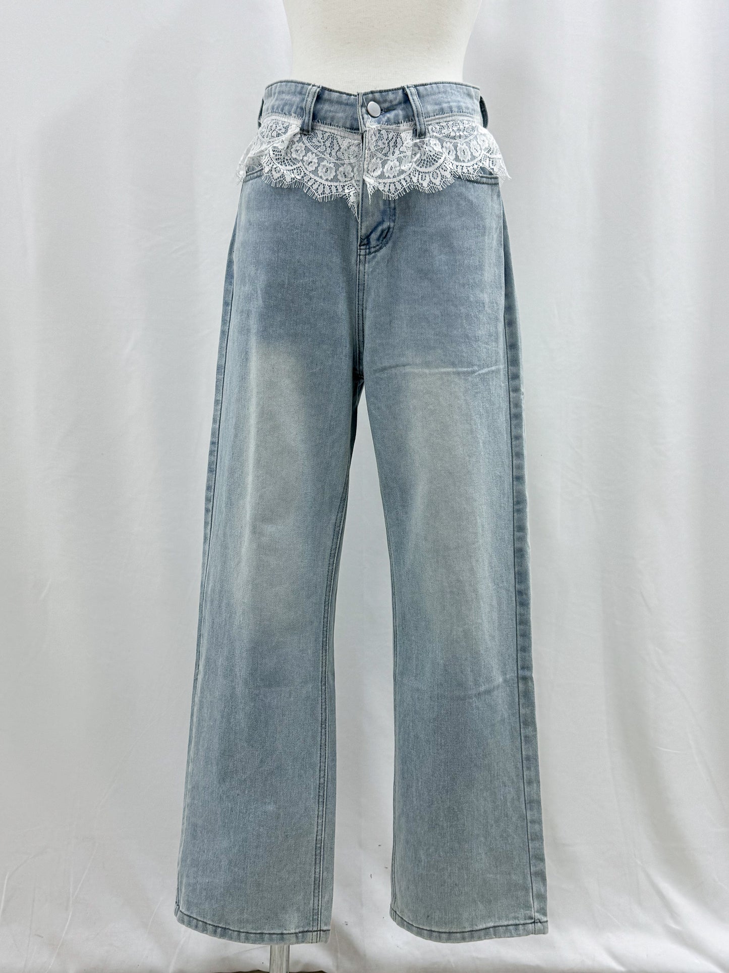 【Official限定価格】ウエストレースデニムパンツ