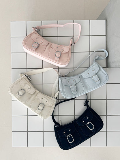 2WAYバックル合皮BAG