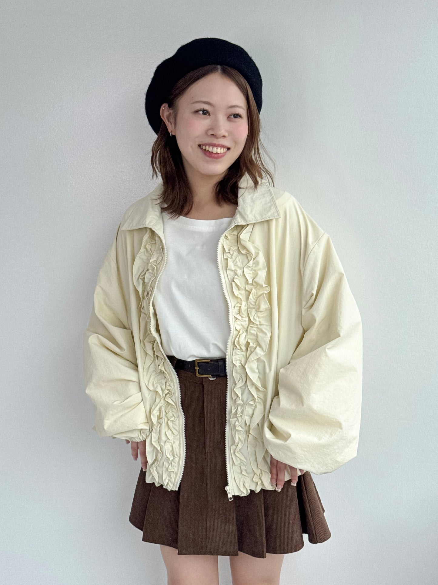 【Official限定価格】フリルブルゾン