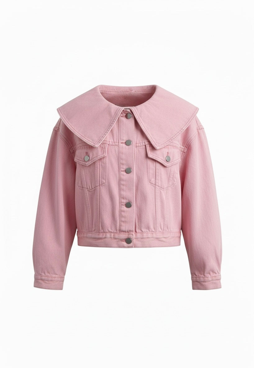 BIGカラーデニムジャケット