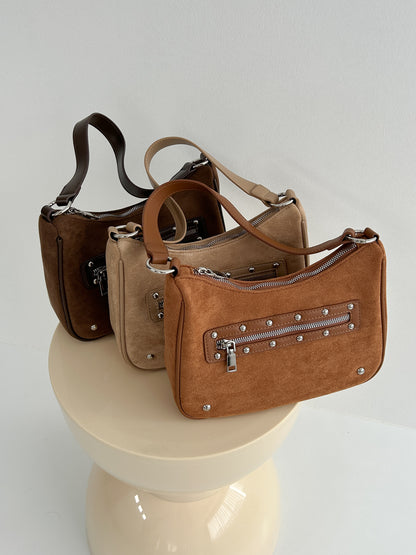 【Official限定価格】スエード２wayスタッズBAG