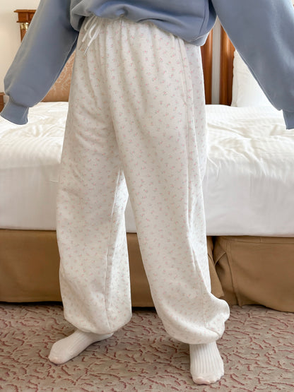 Baby Flower Sweat Pants