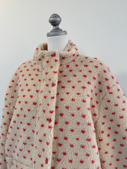 ハートドットボアブルゾン