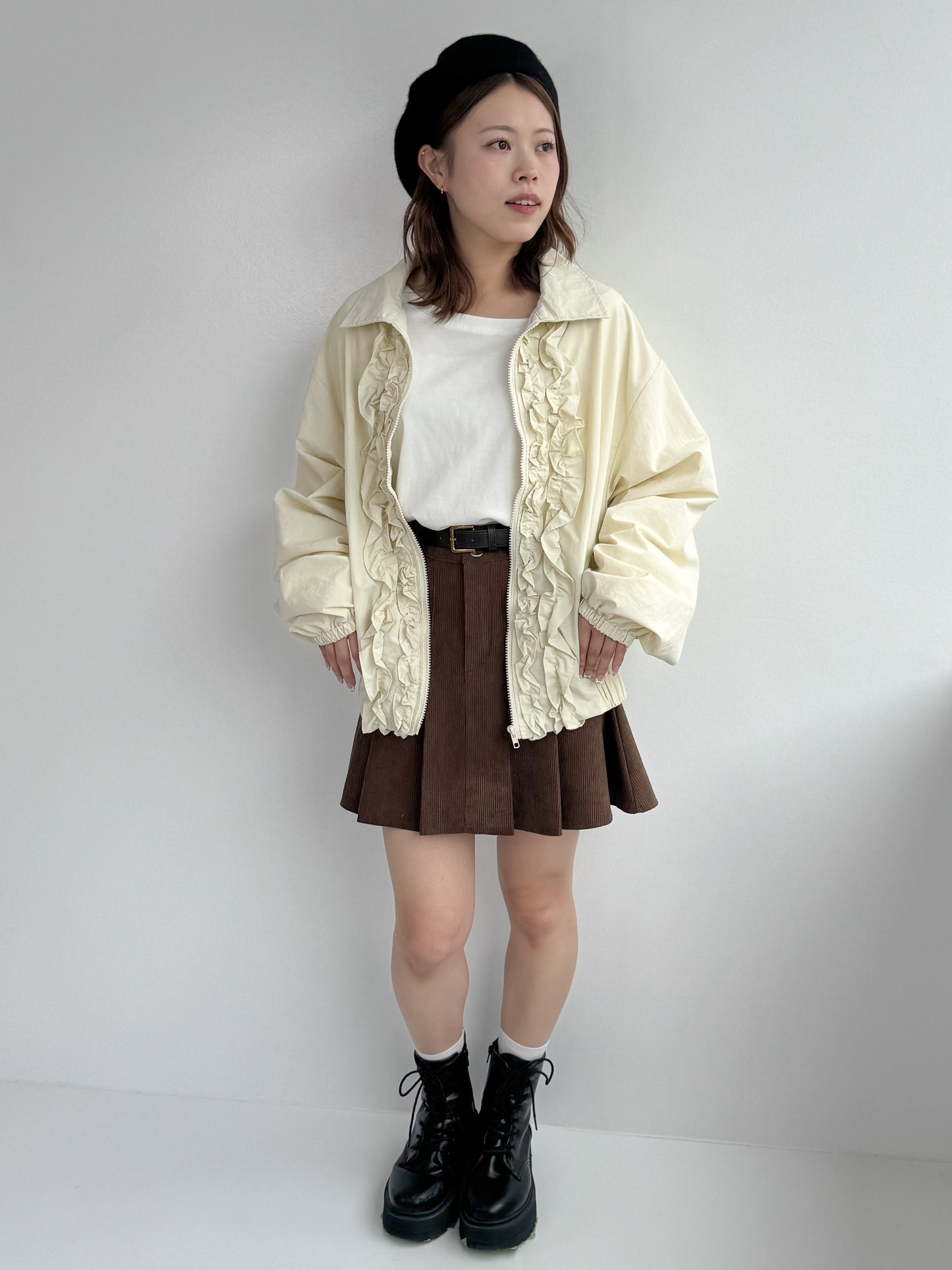 【Official限定価格】フリルブルゾン