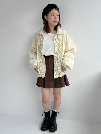 【Official限定価格】フリルブルゾン