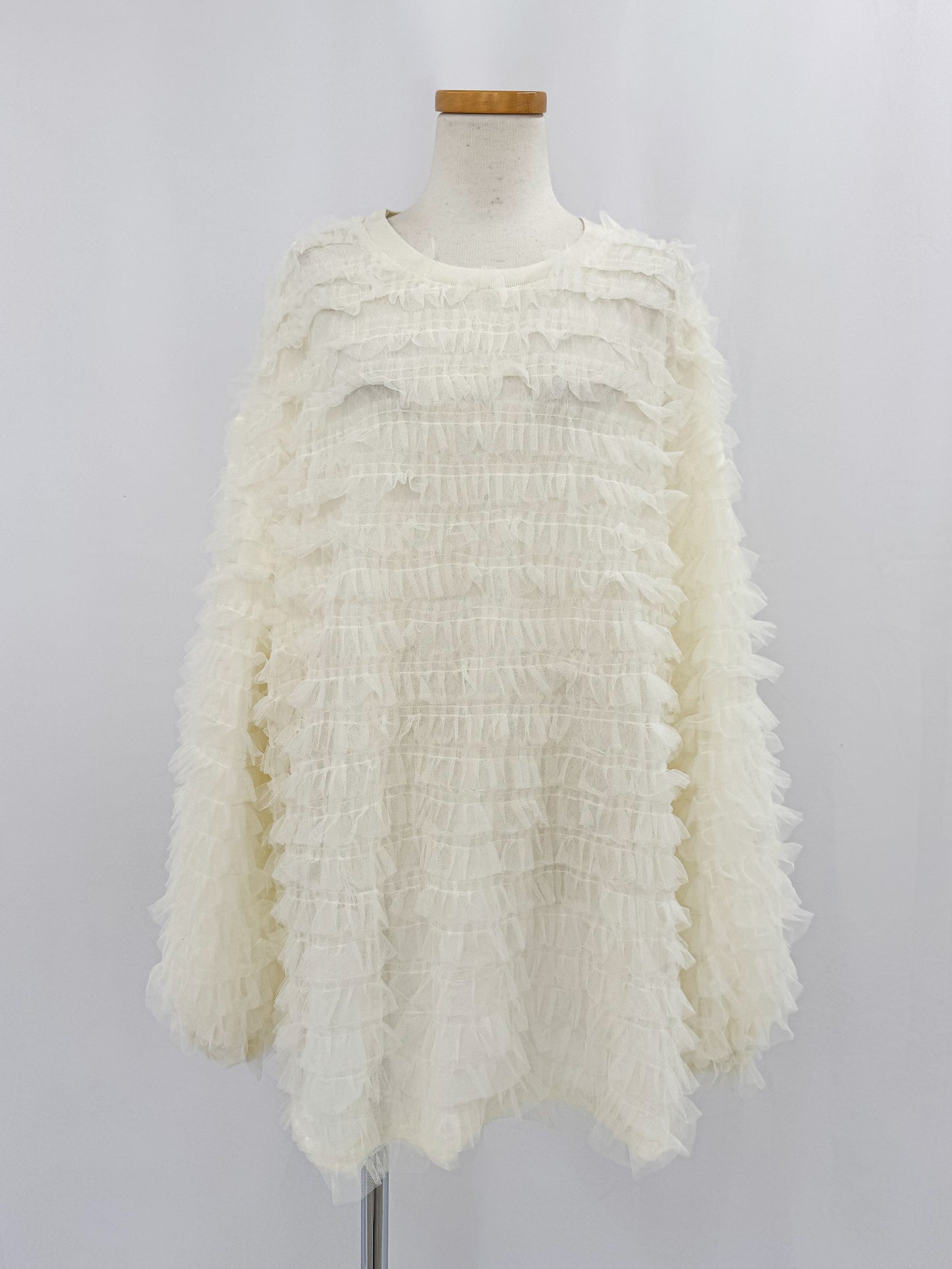 【Official限定】チュールシアートップス