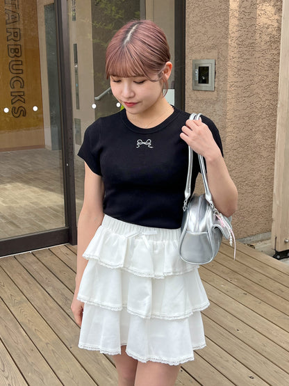【Official限定価格】スエットティアードスカート