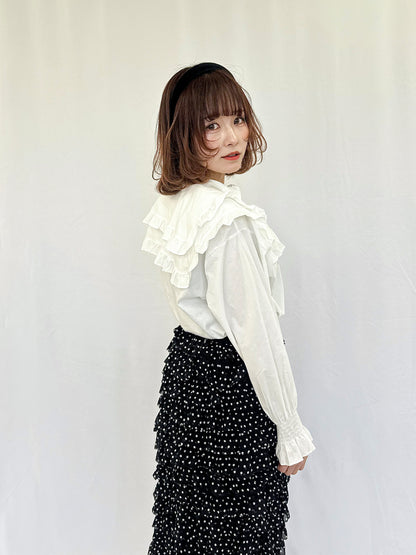 【Official限定】ダブルカラーブラウス