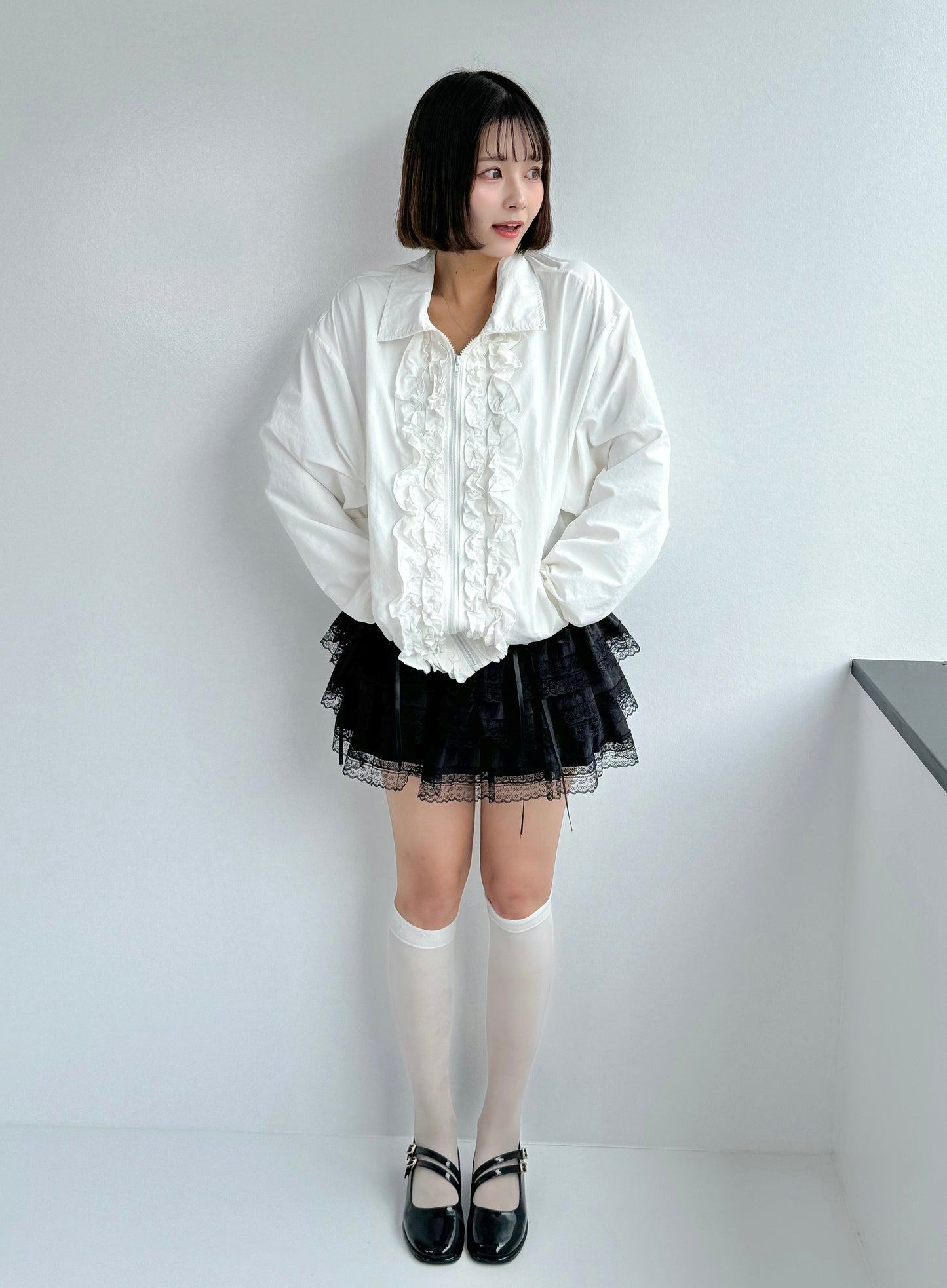 【Official限定価格】フリルブルゾン