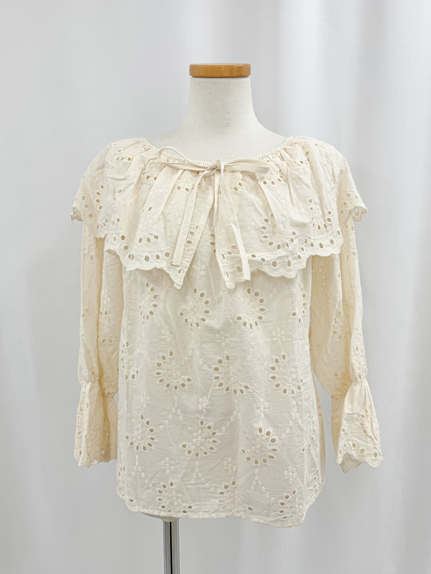 【Official限定価格】2wayキャンブリックブラウス