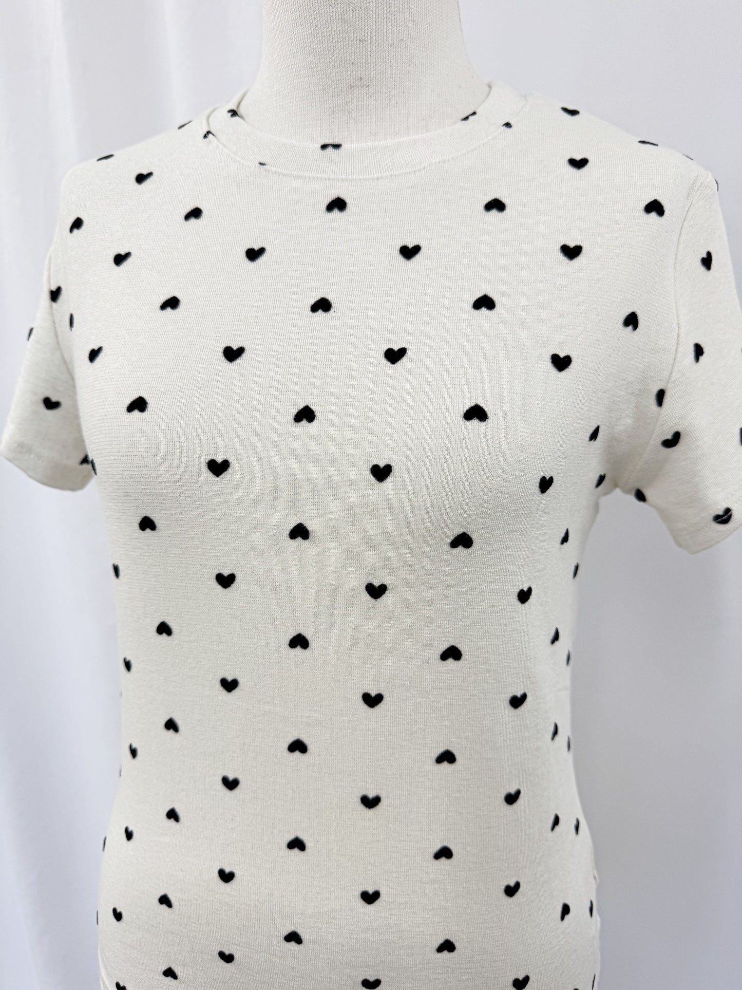 ハートフロッキーTシャツ