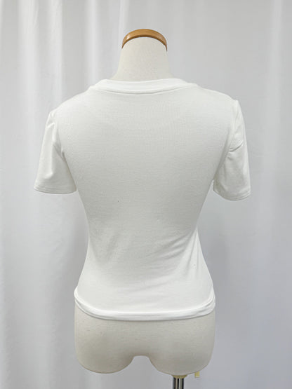 リボンレースTシャツ