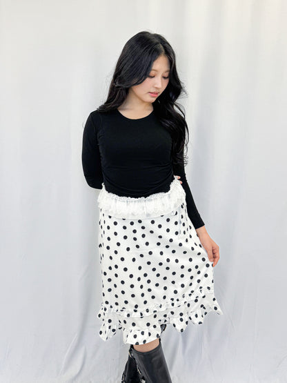 【Official限定価格】レースフリル付きロンT