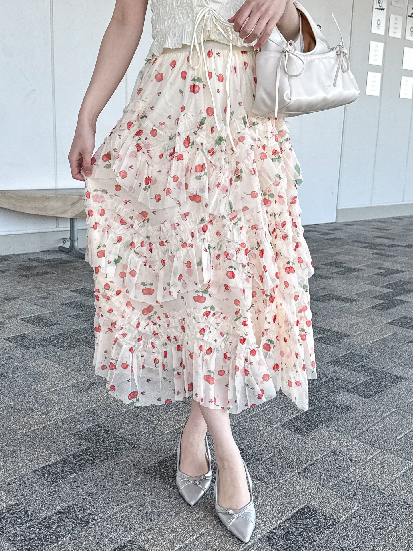 【Official限定価格】チェリーロングスカート