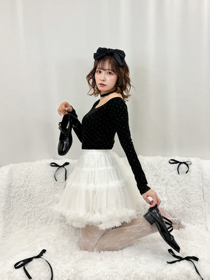 ボリュームミニチュールスカート