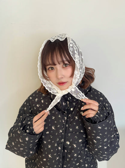 小花柄ブルゾン