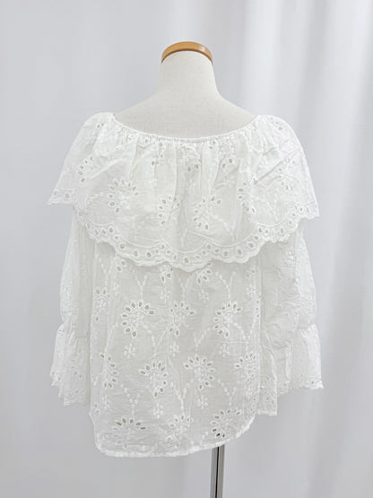 【Official限定価格】2wayキャンブリックブラウス