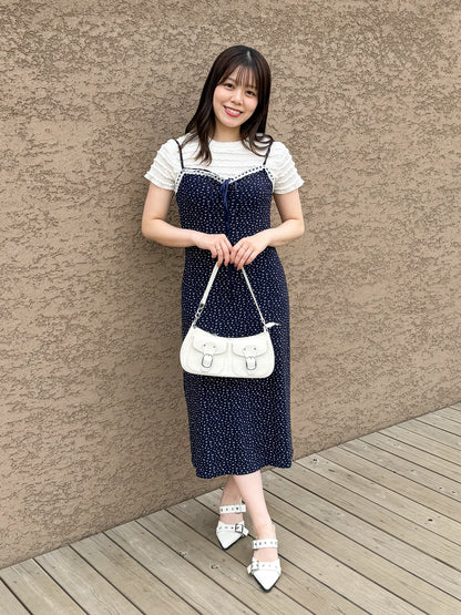 【Official限定価格】フラワープリントキャミワンピ