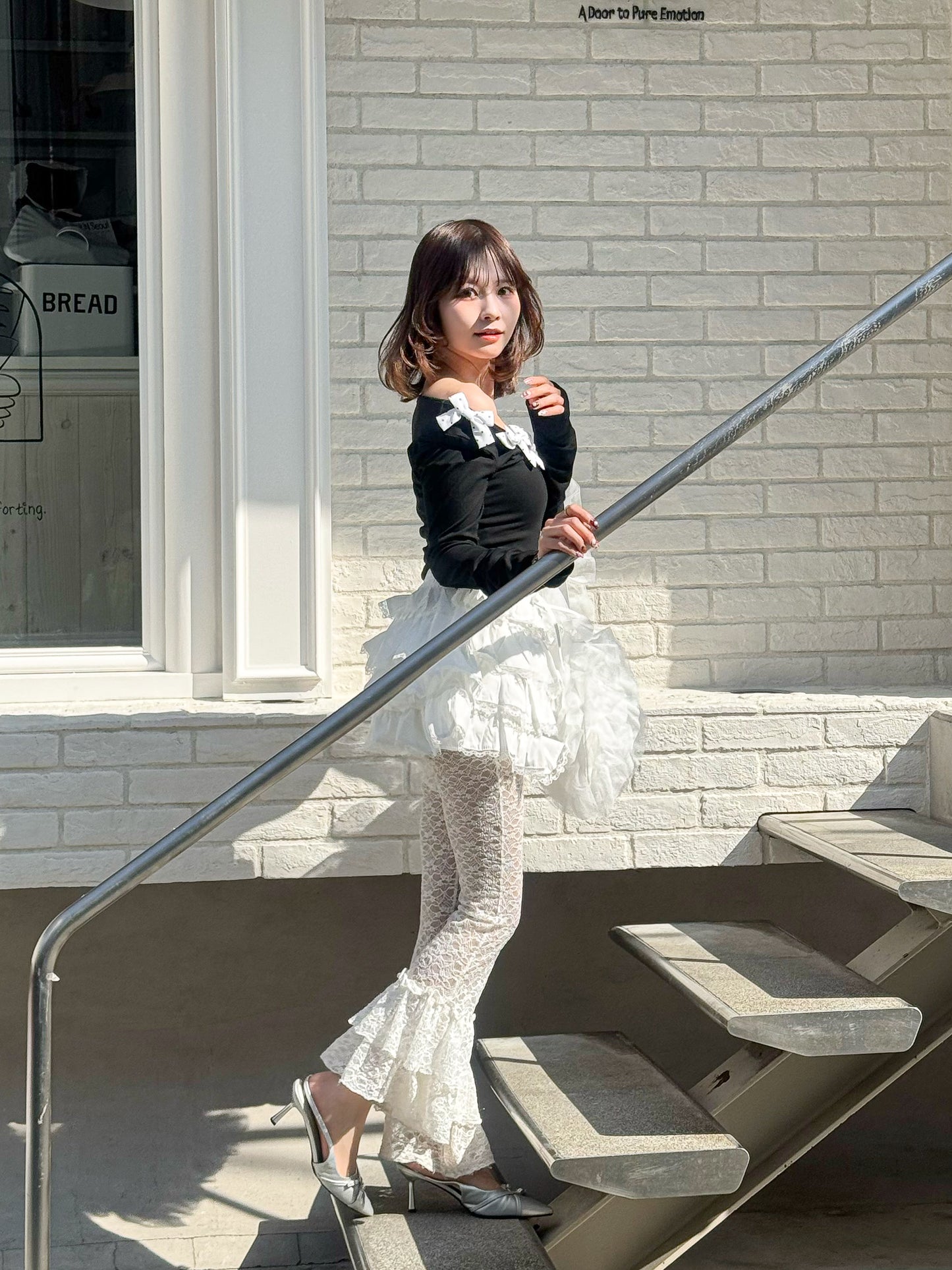 ドットリボンロンT