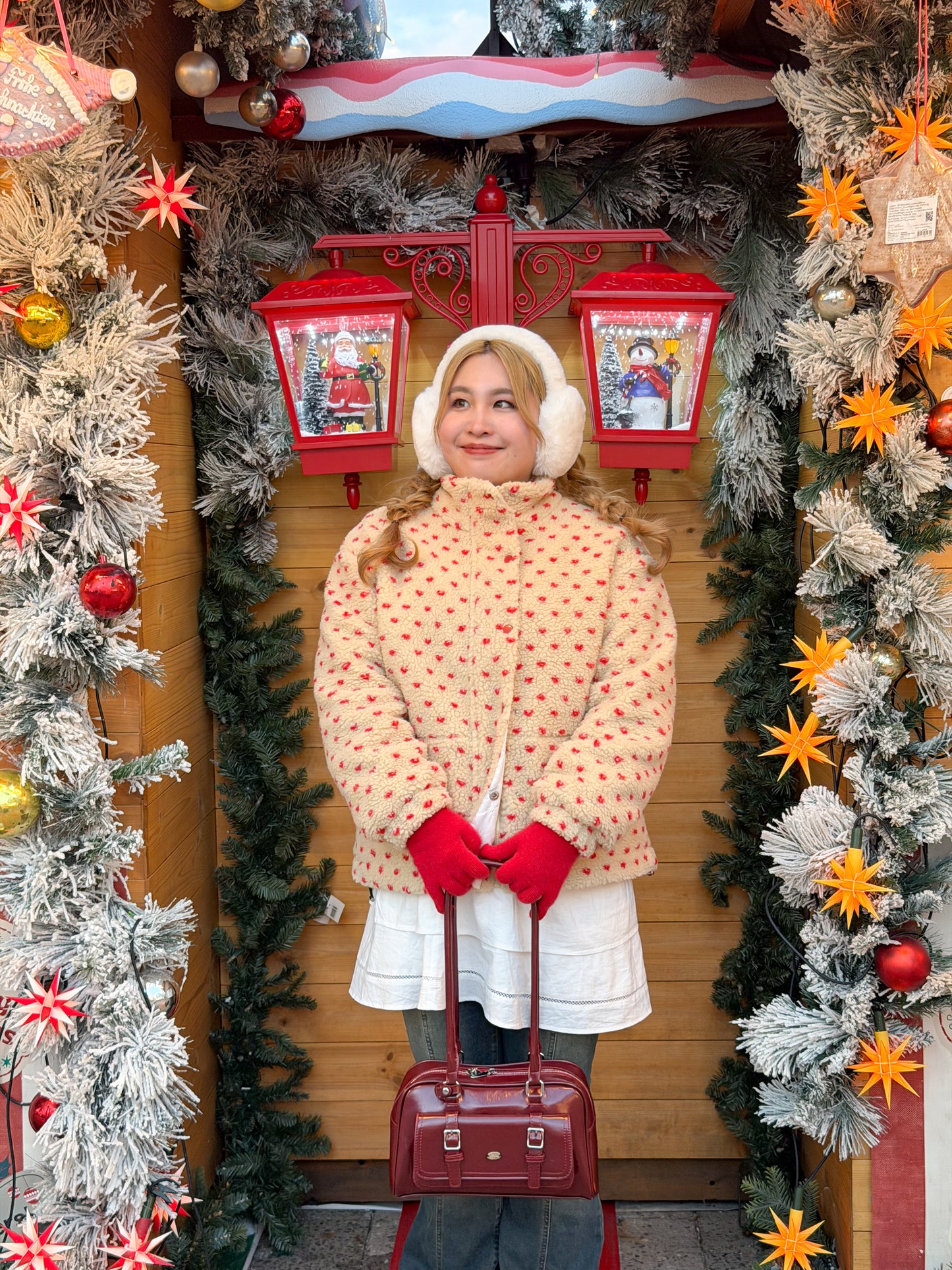 ハートドットボアブルゾン