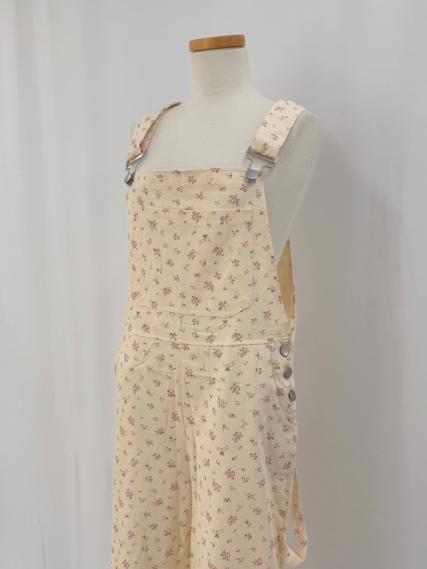 【Official限定】小花柄オーバーオール