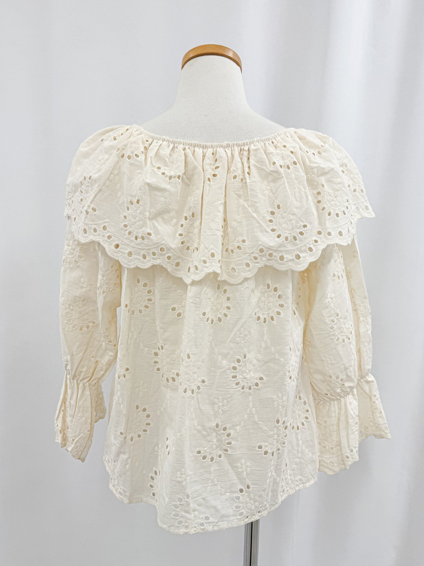 【Official限定価格】2wayキャンブリックブラウス