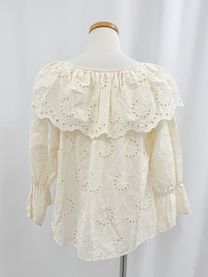 【Official限定価格】2wayキャンブリックブラウス