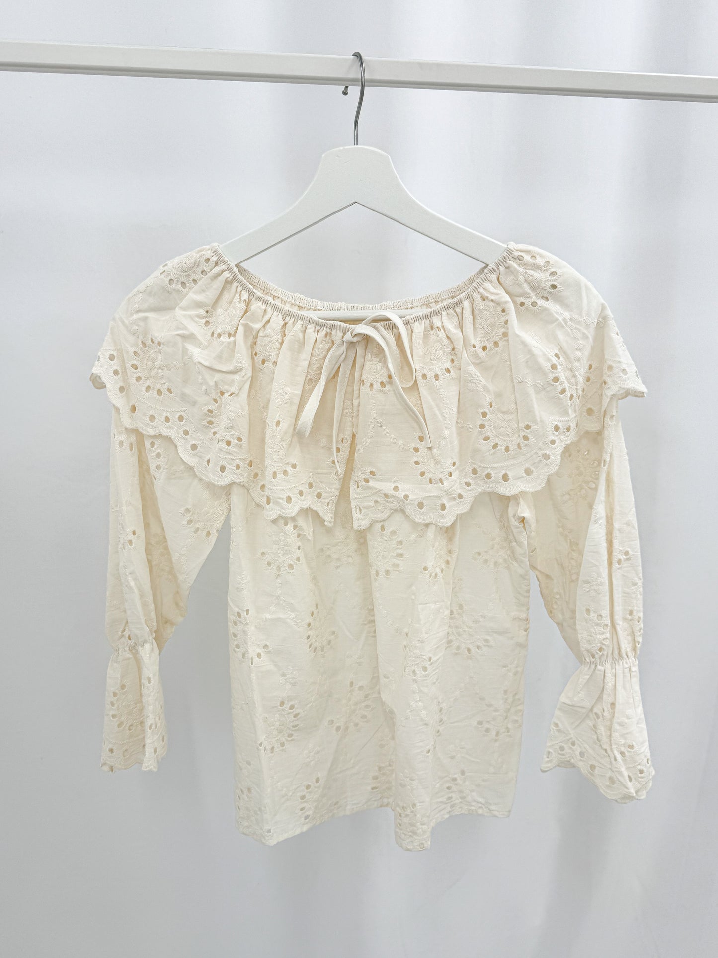 【Official限定価格】2wayキャンブリックブラウス