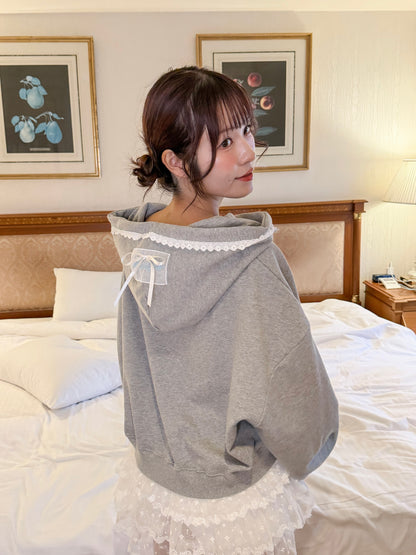 Romantic Lace Hoodie