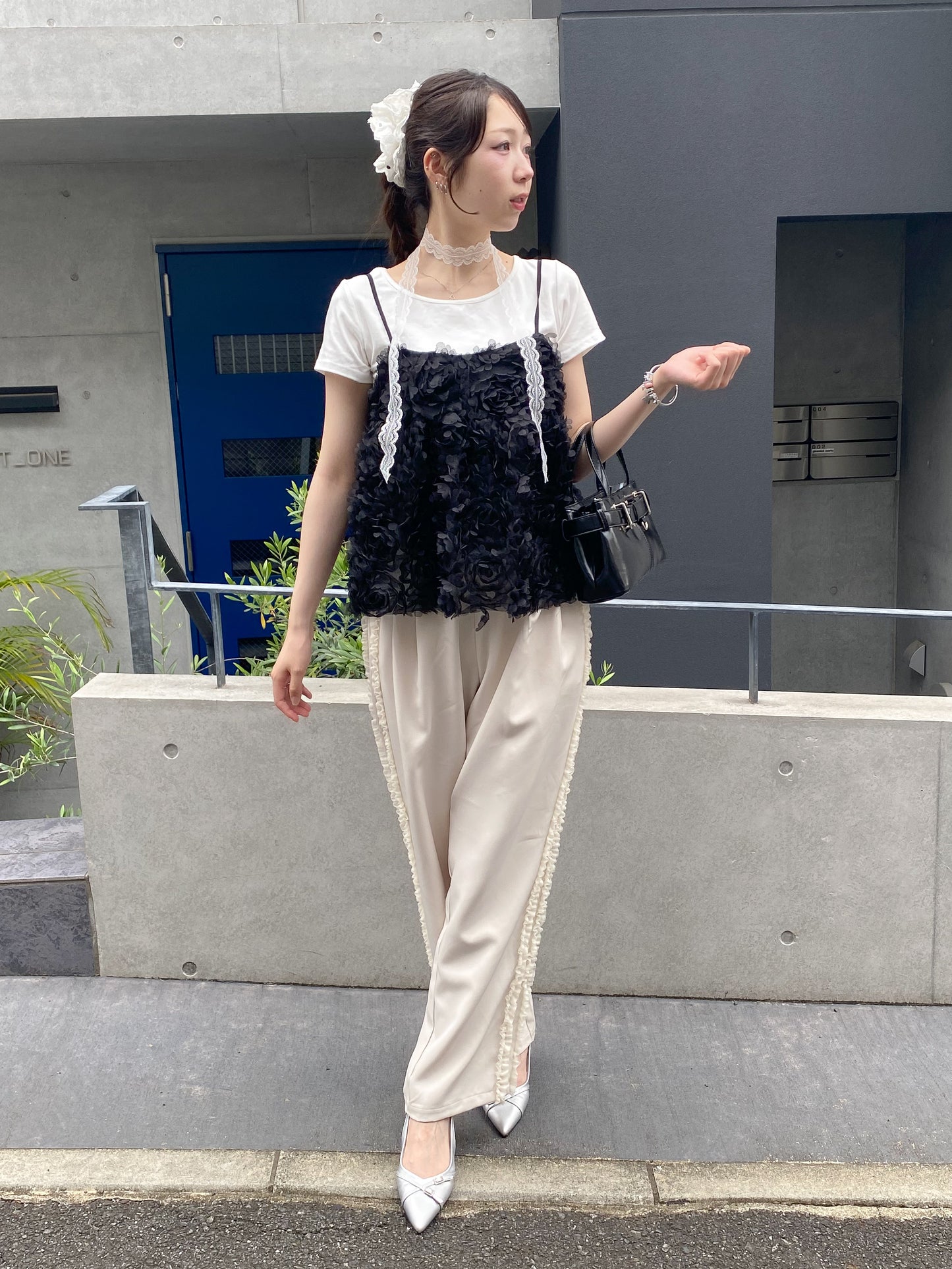 【Official限定】ローズキャミビスチェ