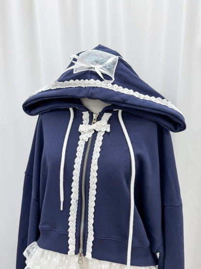 Romantic Lace Hoodie
