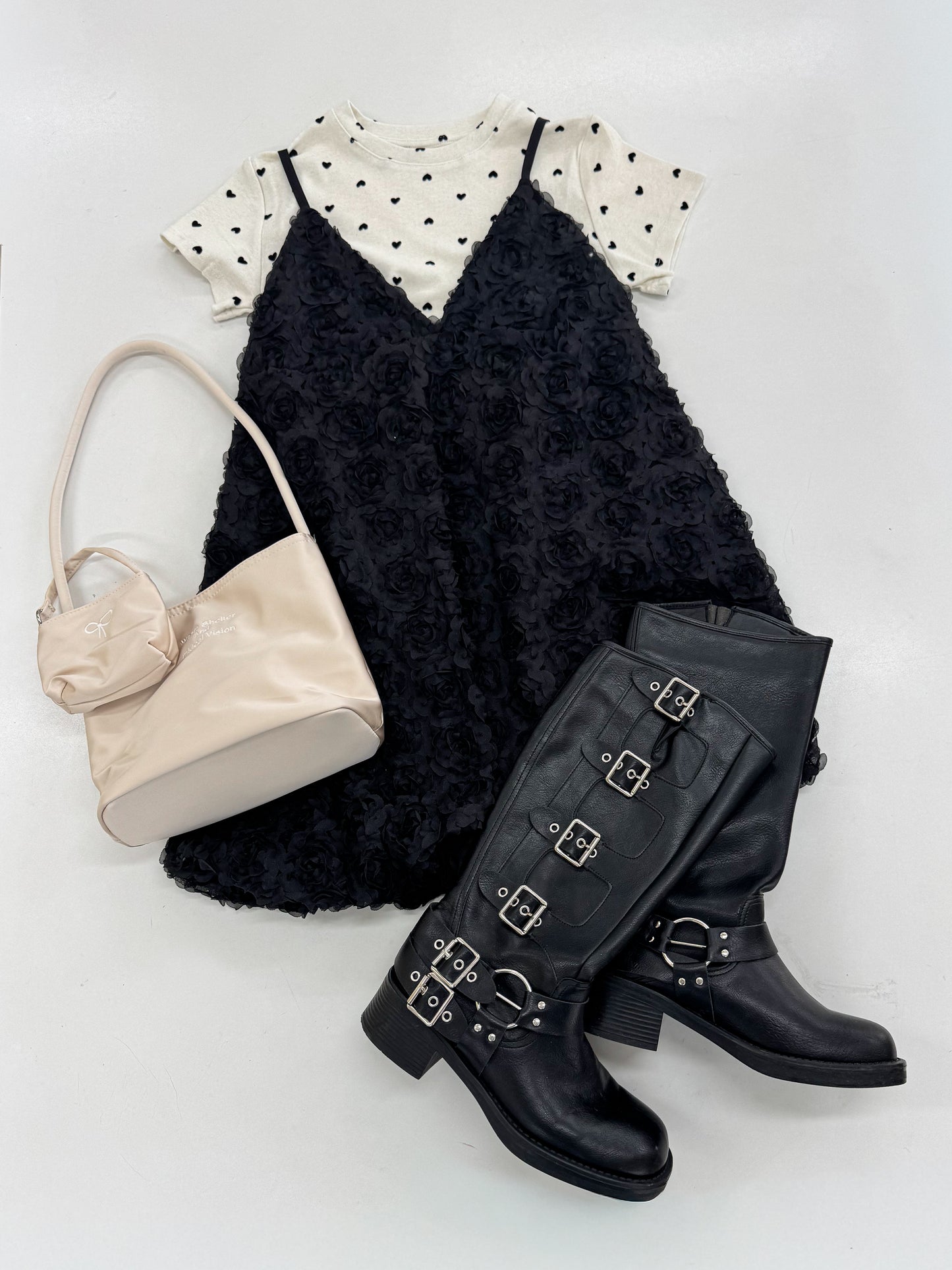 ローズキャミワンピース