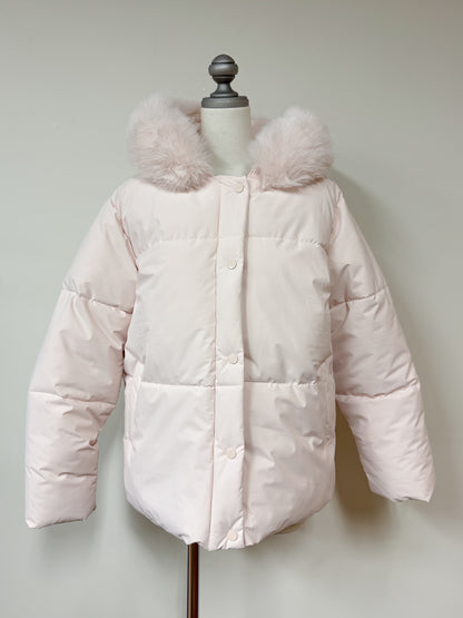 【Official限定価格】ファー付きショートパフブルゾン