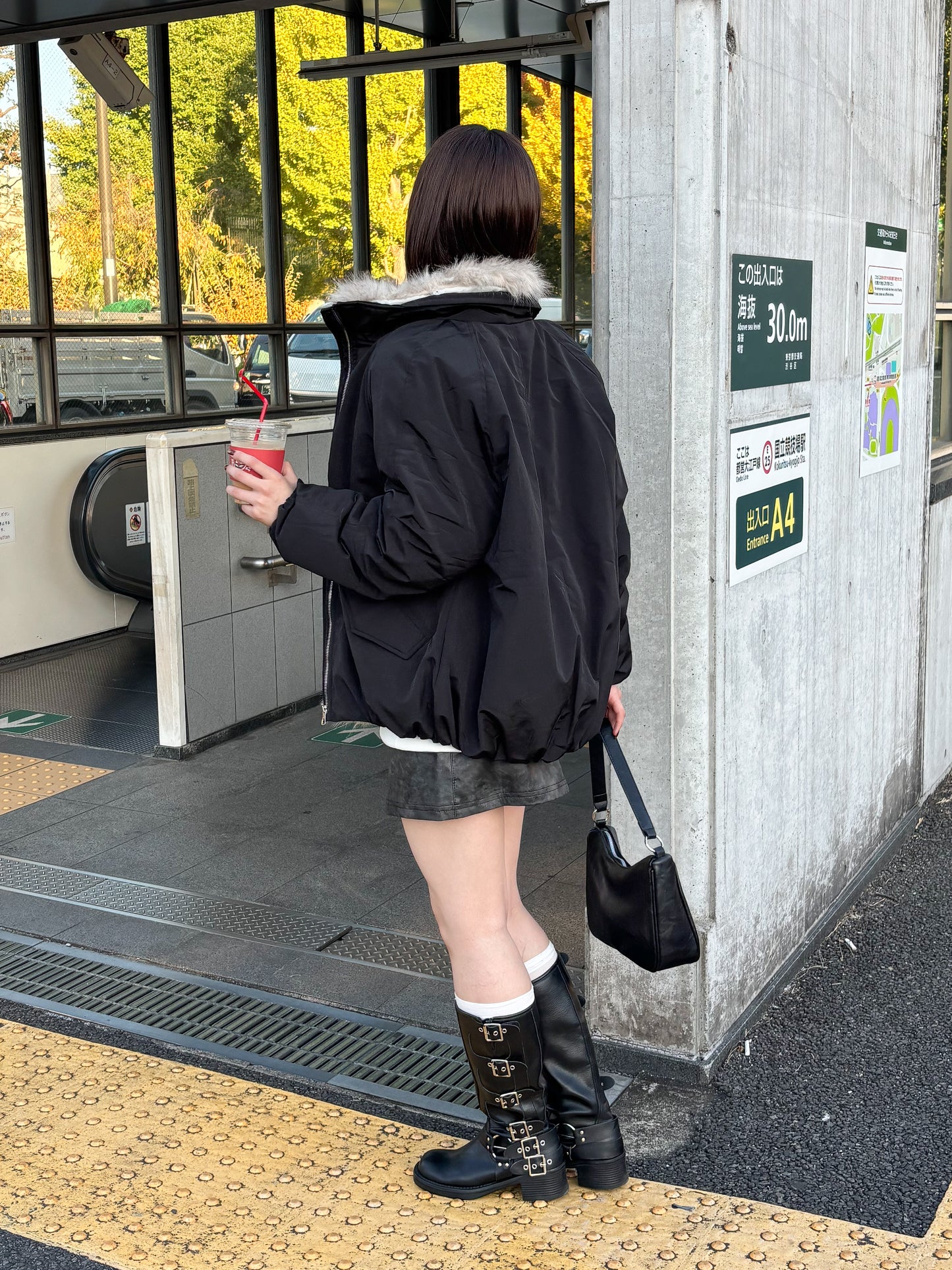 【Official限定】中綿入りオーバーサイズMA-1