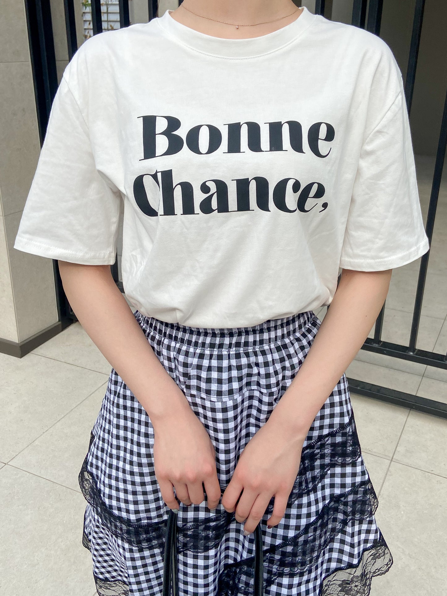 レタリングTシャツ