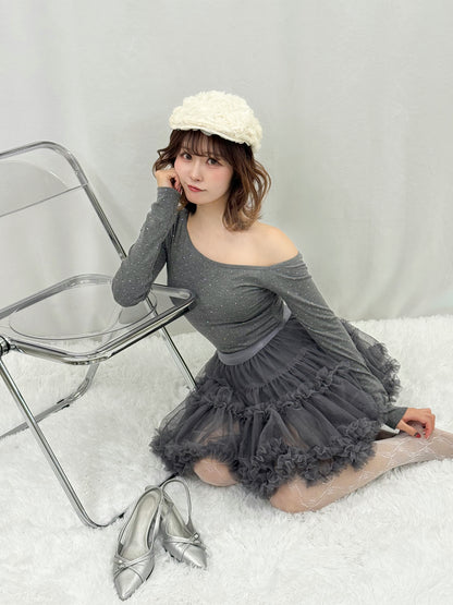 ボリュームミニチュールスカート