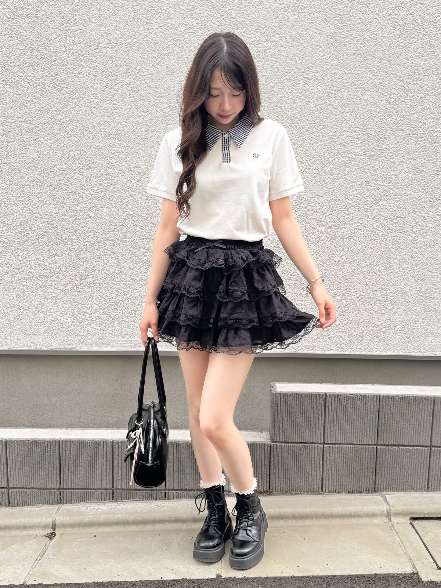 【Official限定価格】フリルティアードスカパン