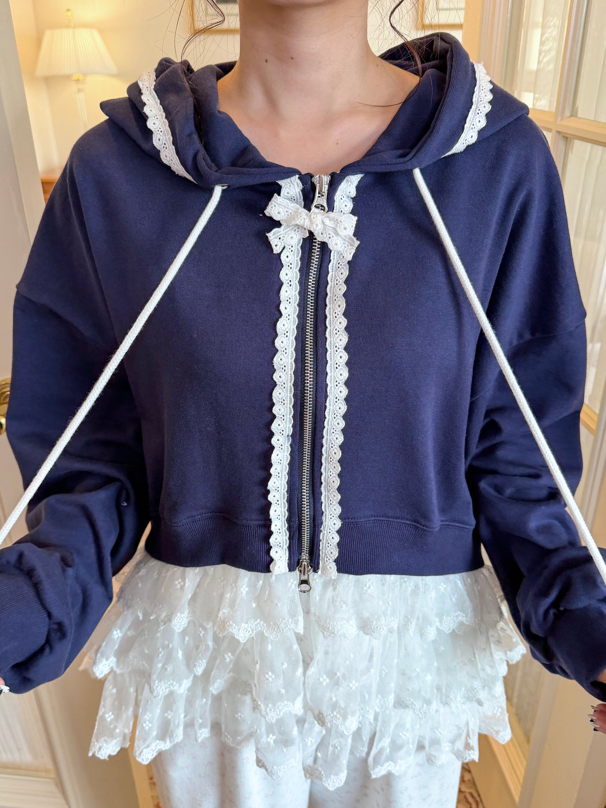 Romantic Lace Hoodie