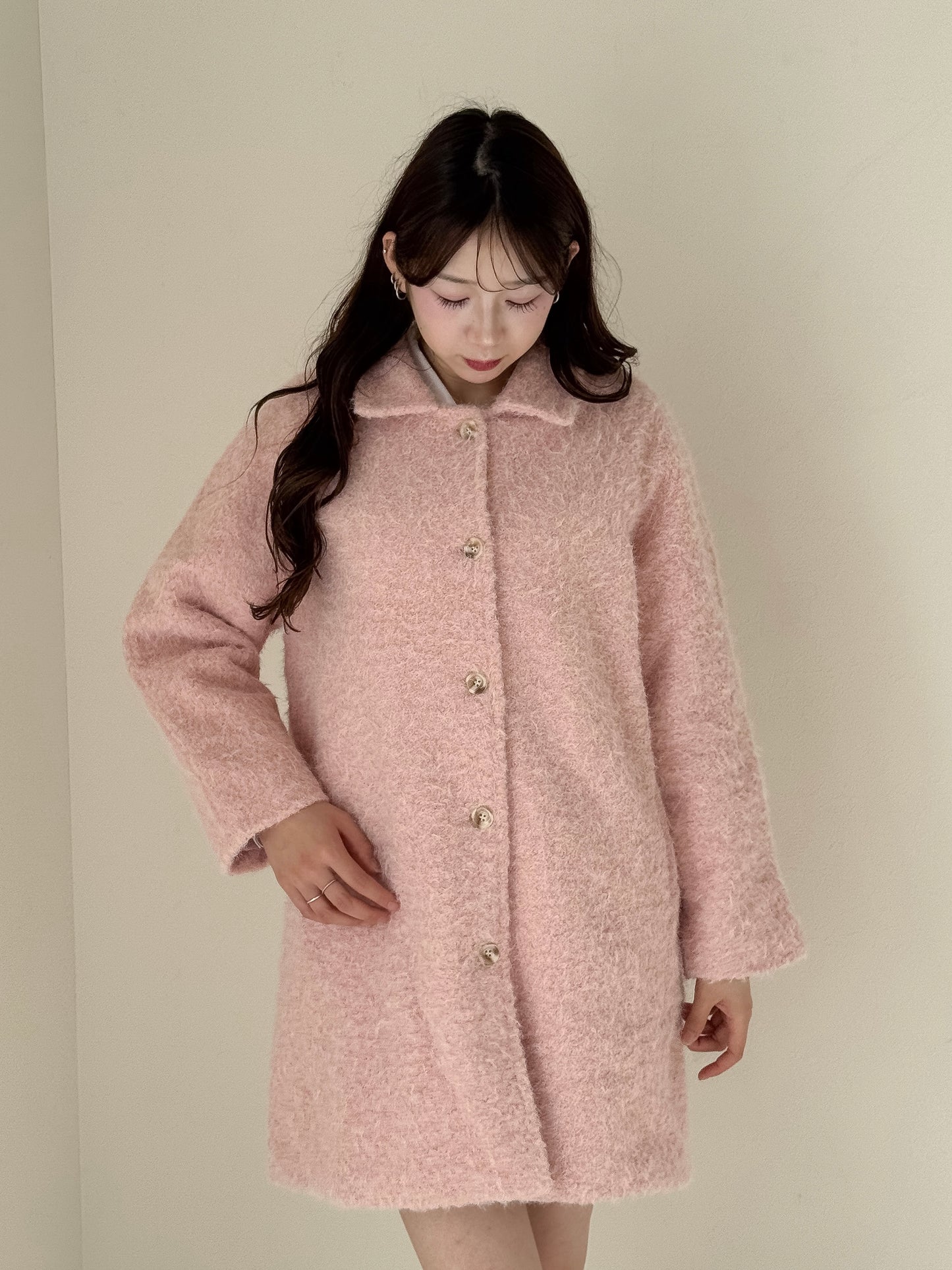 【Official限定価格】モヘアコート