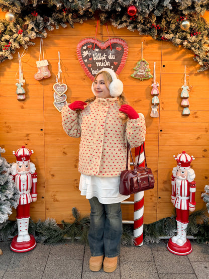 ハートドットボアブルゾン