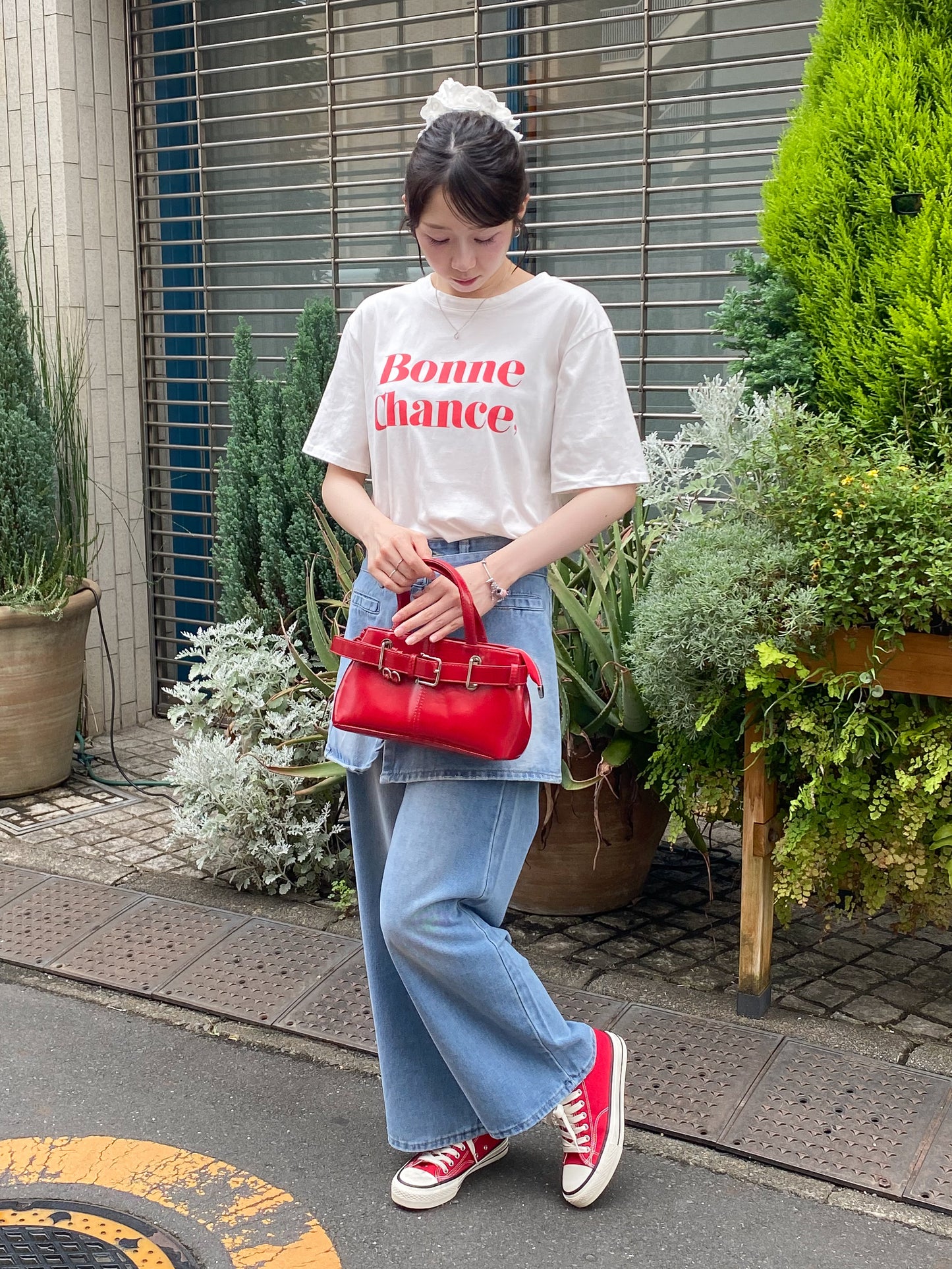 レタリングTシャツ