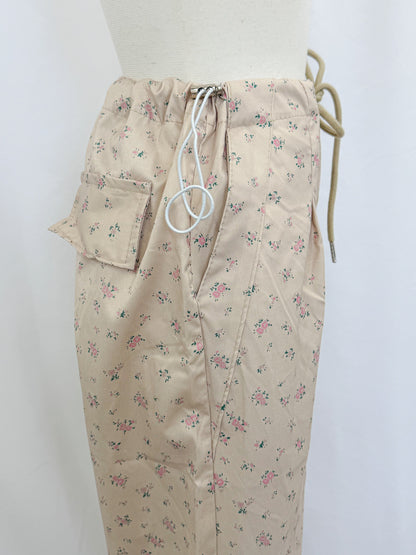 【Official限定価格】小花柄ナイロンパンツ