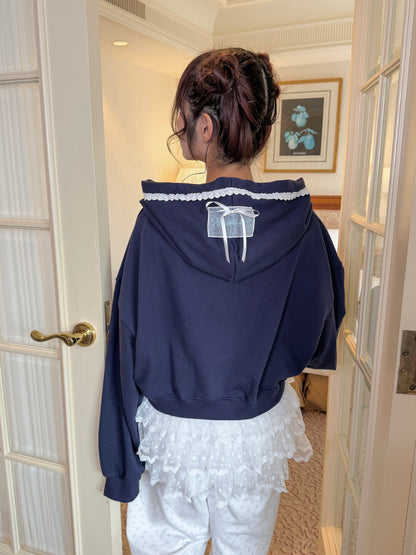 Romantic Lace Hoodie