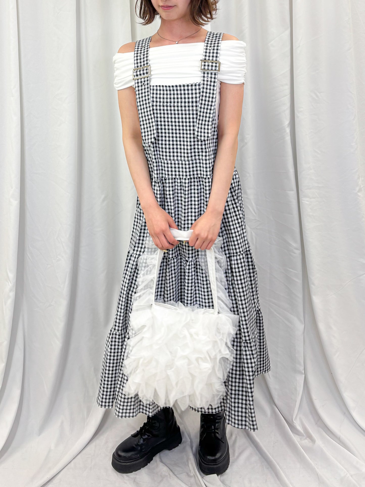 【Official限定価格】ギンガムチェックワンピース