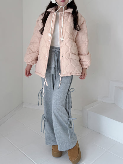 裏地ボア中綿ジャケット