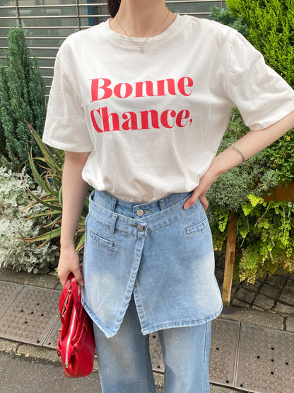 レタリングTシャツ