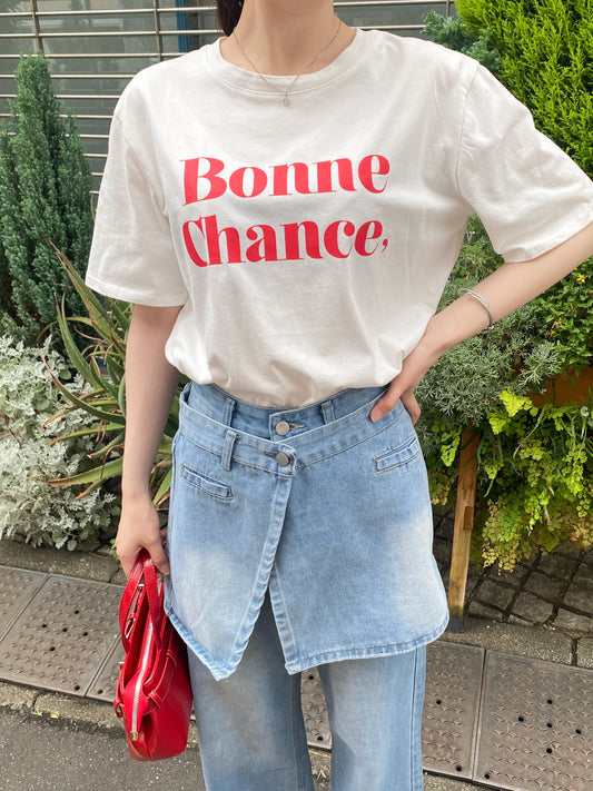 レタリングTシャツ